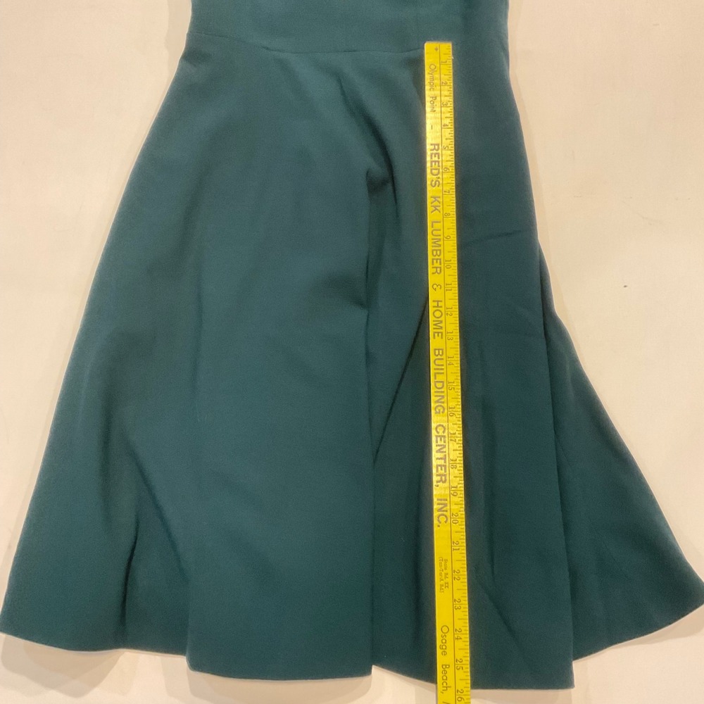 Dress the Population Catalina Fit &‎ Flare Dress Pine Green Medium NWT s - Picture 16 of 16